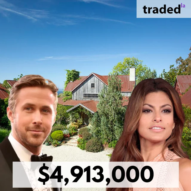 Ryan Gosling &amp; Eva Mendes Sell Los Feliz SFR For $4.9M