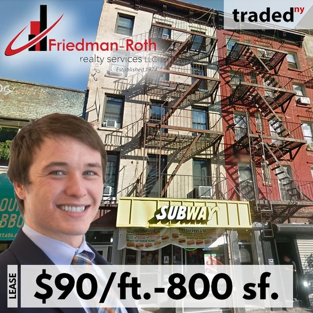 Mario Gentile Leases Retail Space At 223 Avenue B In East Village With Broker Skyler Gironda - Friedman-Roth
