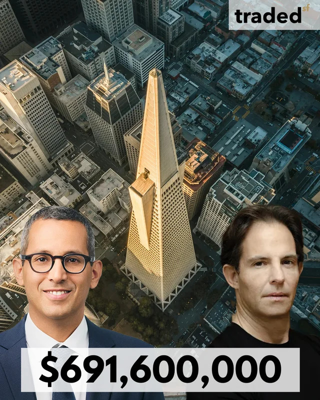 Alon Bar Of Yoda Plc Acquires Transamerica Pyramid Center In San Francisco For $691.6M