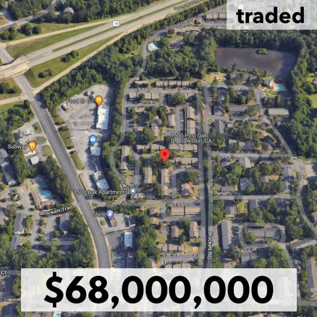 Shamah Properties Acquires Multifamily In Clarkston, GA For $68M