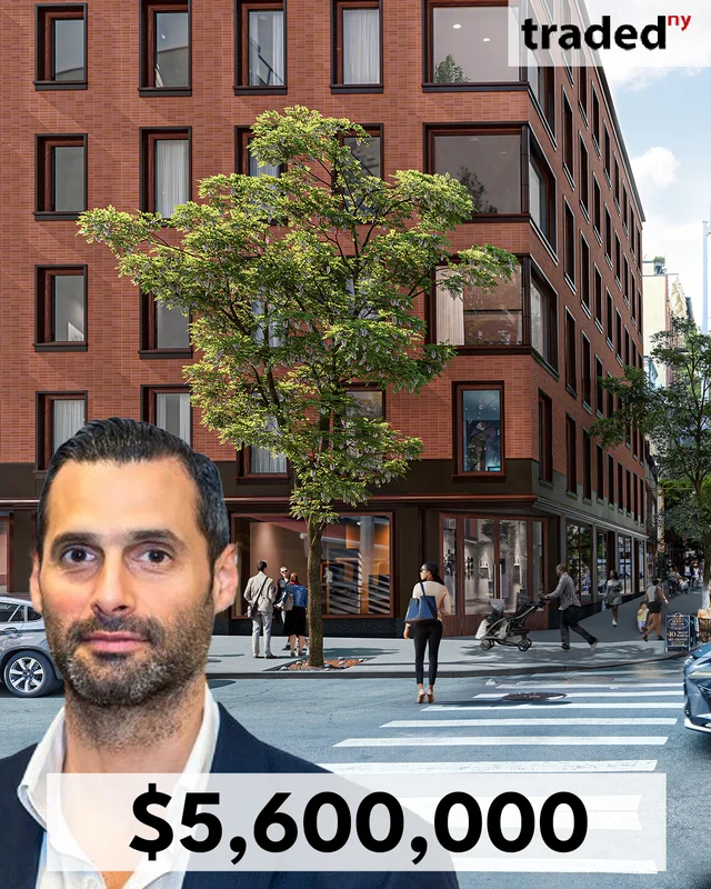 Michael Alvandi Of City Urban Realty Purchases Retail Space At 182 Spring Street For $5.6M