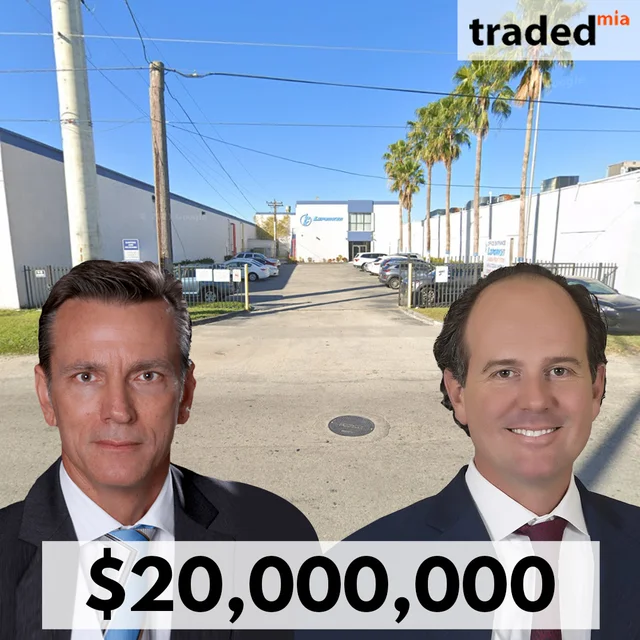 Stockbrigde Acquires Industrial Property In Miami-Dade For $20M With Brokers Wayne Ramoski & Kemp Conrad