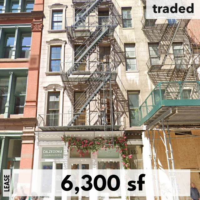 Calzedonia Group Leases Office Space At 521 Broadway, New York With Landlord Rumpf