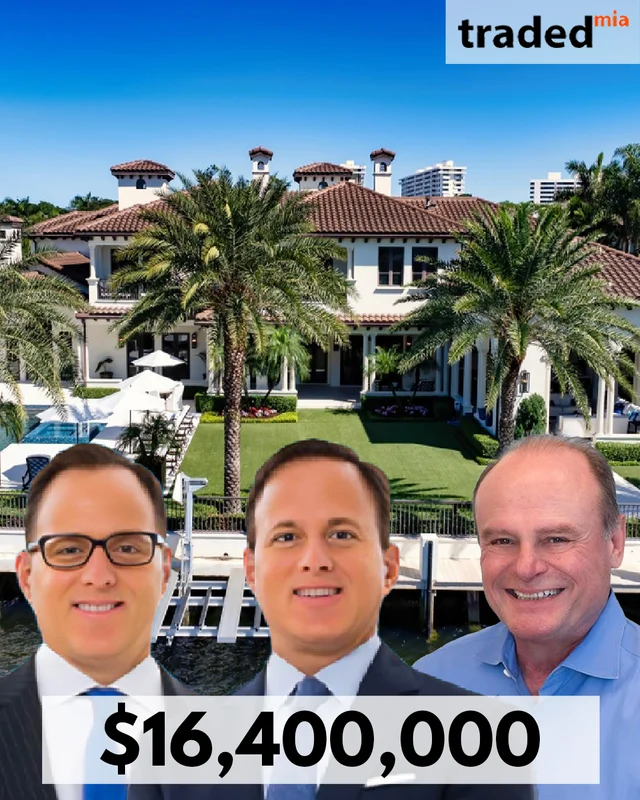 David J. Breazzano Of Polen Capital Purchases Waterfront Mansion In Boca Raton For $16.4M