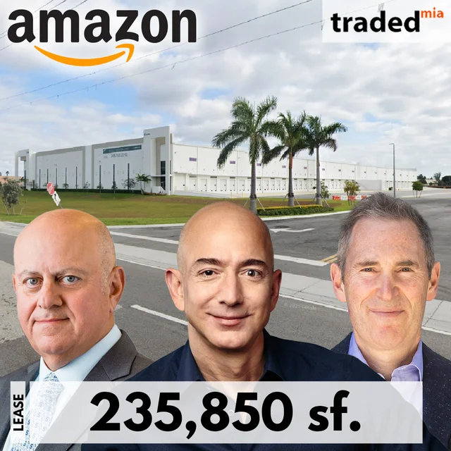 Hamid Moghadam Of Prologis Leases 235850 SF Warehouse To Jeff Bezos And Andy Jassy Of Amazon