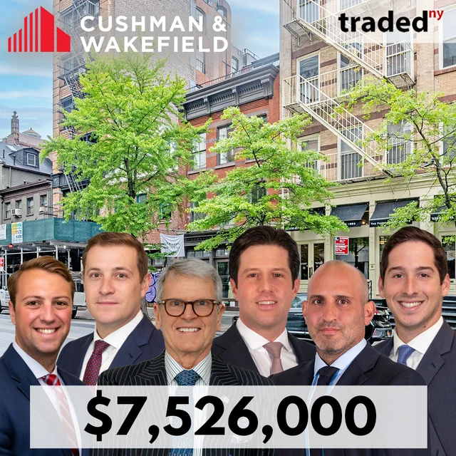 Cushman & Wakefield Brokers Sell Mixed-use Property In Soho, Manhattan For $7.5M