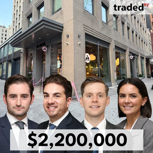 Hadi Saleh Purchases Retail Space In Greenwich Village For $2.2M With Seller's Representatives Maurice Suede, Eric Roth, Harry James & Christine Felling