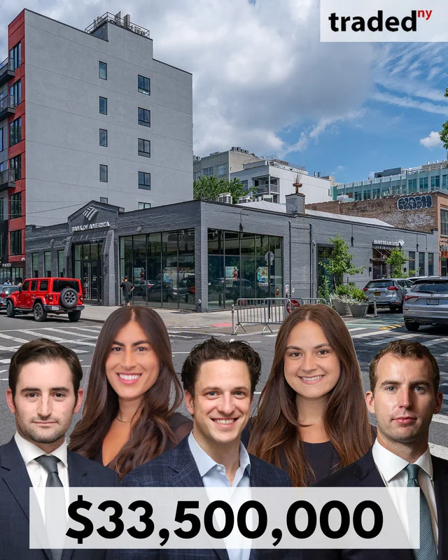 Wharton Properties Sells Retail Asset At 166 Berry Street Brooklyn For $33.5 Million