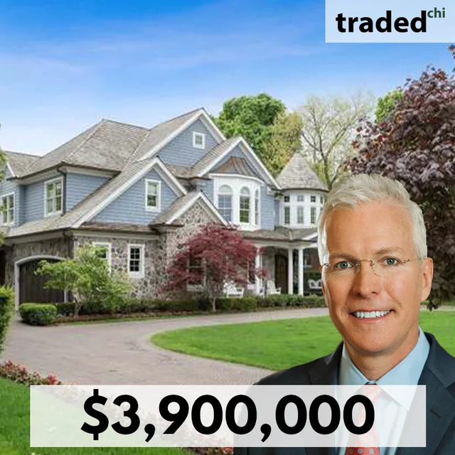 Conagra Brands' Sean Connolly Sells Winnetka Single Family Home For $3.9M