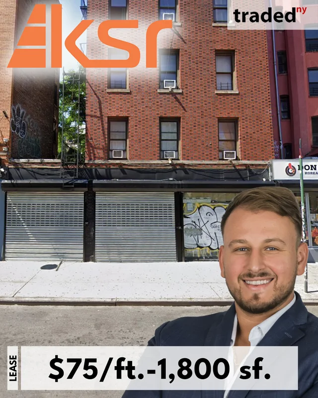 Michael Turovskiy Of KSR Represents The Allen House In Retail Lease At 201 Allen Street