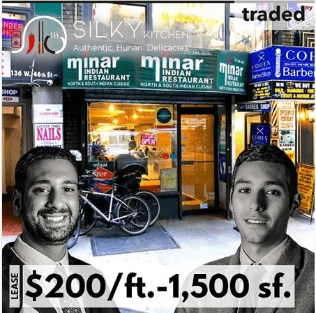 Samuel Chera & Solomon Sharaby Acquires Mixed-Use Property In Times Square With Tenant Silky Kitchen NYC