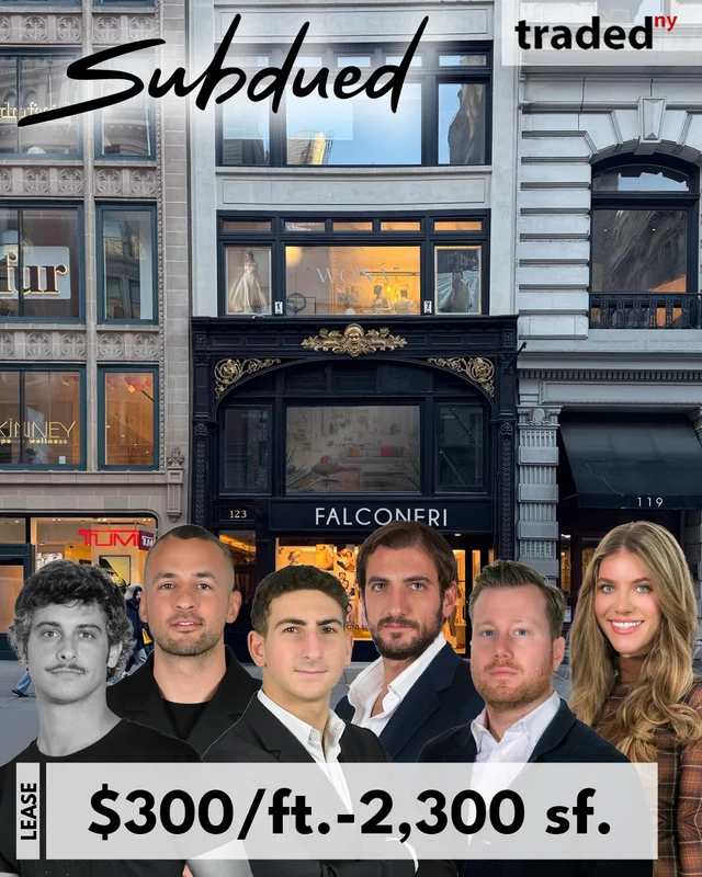 Subdued - Lupo Sconciaforni Leases Retail Space At 123 Fifth Avenue From Torkian Group