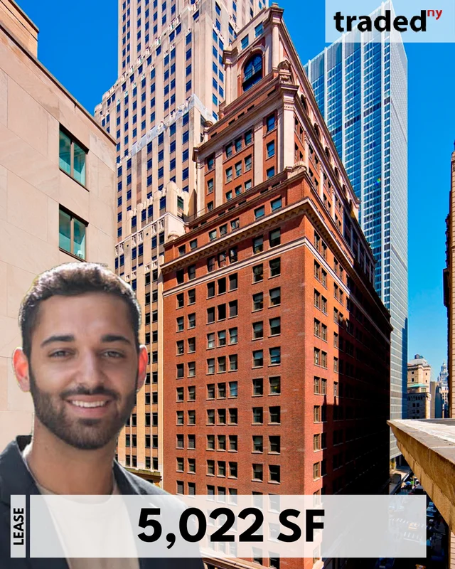 Glenn Lickstein Leases Office Space At 44 Wall Street To Freddy Albukai Of Premium Capital