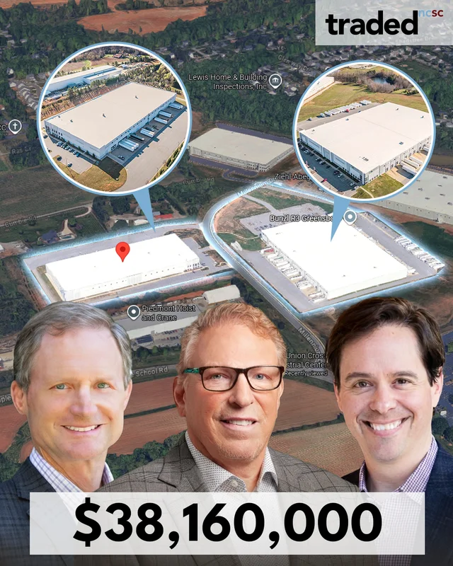 LBA Logistics Acquires Industrial Properties In Winston-Salem From Westcore For $38.16M