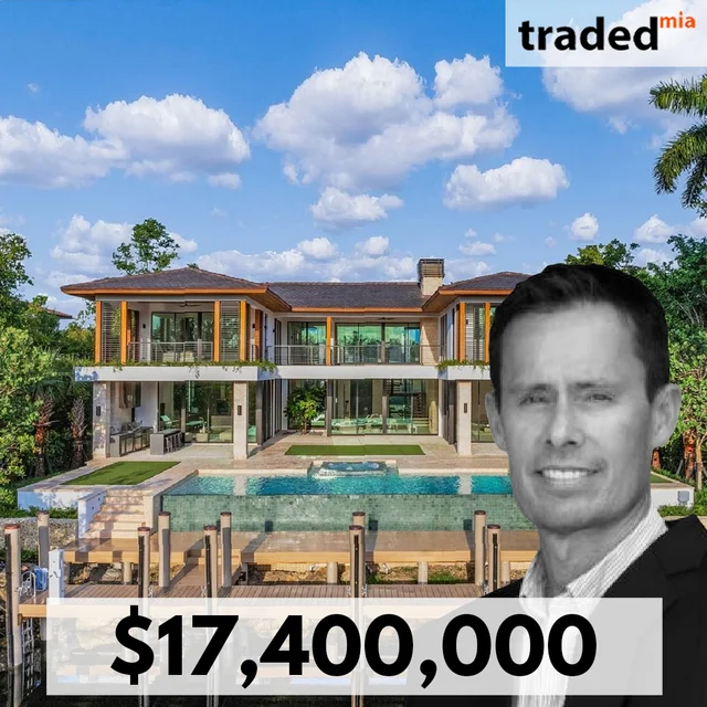 Trust Purchases Single Family Home From 291 Costanera LLC For $17.4 Million In Coral Gables
