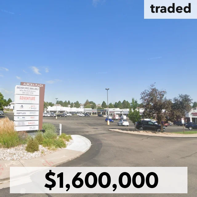 Sidford Capital Acquires Aurora Plaza Retail Center In Aurora For $1.6 Million