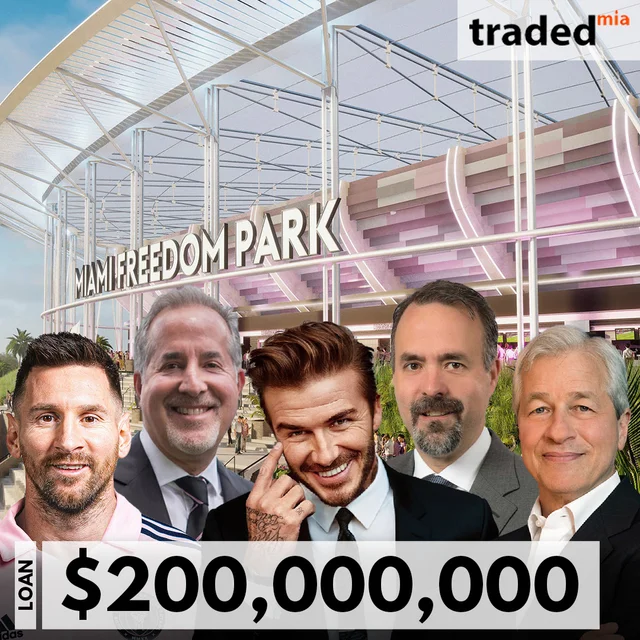 Inter Miami CF Secures $200 Million Senior Term Loan From JP Morgan Chase For Miami Freedom Park