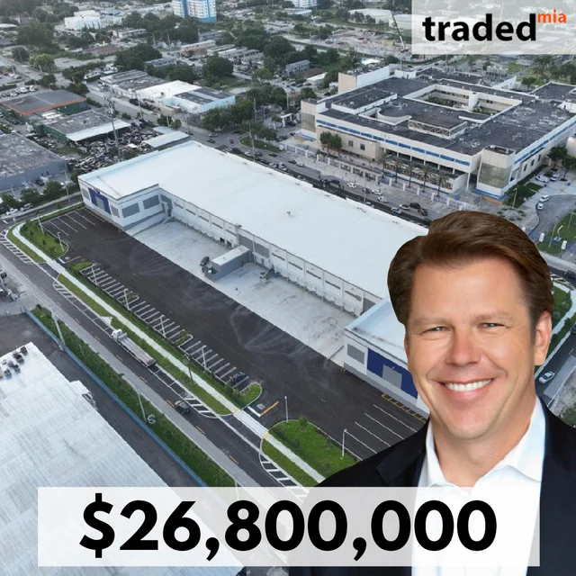 Juan Antonio Bruno Perroni Filho Purchases 85,483 SF Industrial Property In Miami For $26.8M