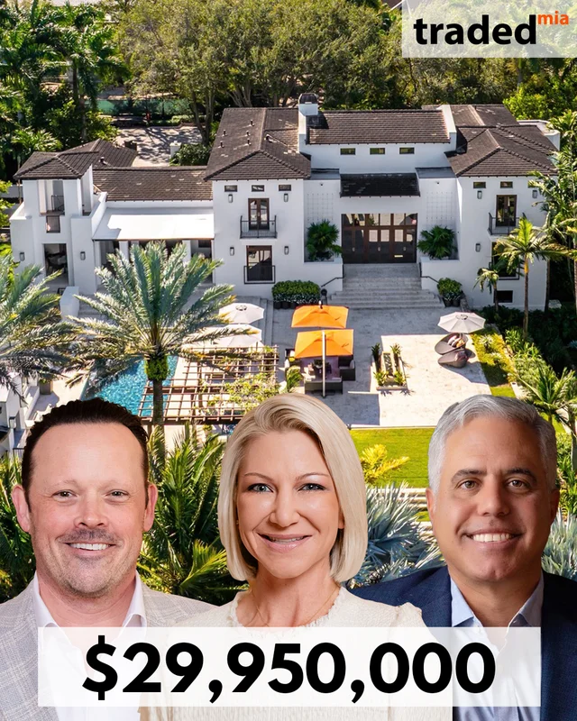 Michael Light And Jaimee Light Of Douglas Elliman Represent Buyer In Coral Gables Sale For $29.95M