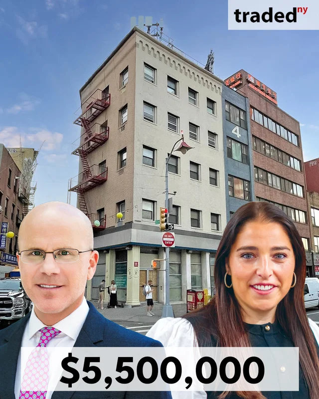 Mixed-Use Property At 2 Bowery Sold For $5.5 Million With Northgate Real Estate Group's Brokers