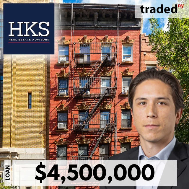HKS Real Estate Advisors Arranges $4.5M Refinance Loan For Mixed-Use Property In Manhattan