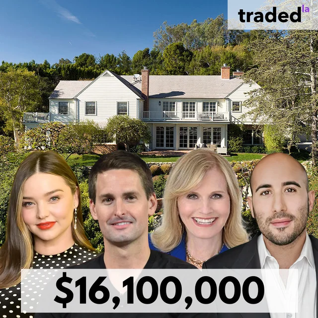 Evan Spiegel And Miranda Kerr Sell Brentwood Mansion For $16.1 Million With Brokers Duskin And Fenton