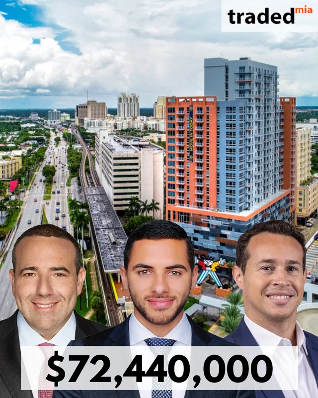 JRK Property Holdings Acquires Multifamily Asset From Lerner Residential For $72.44M In Miami