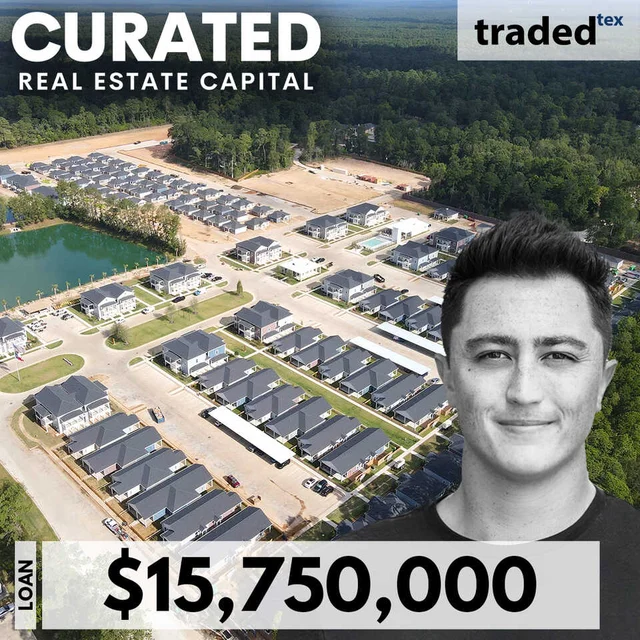 Curated Real Estate Capital Provides $15.75M Construction Loan For Built-to-Rent Community On Old Conroe Rd In Conroe, TX