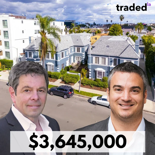 Steve Geller & Jonathan Taksa Facilitate $3.65M Multifamily Sale In Los Angeles