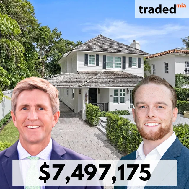 CWNPB LLC Purchases Single Family Home From Dr. George Snelling For $7,497,175 In Palm Beach