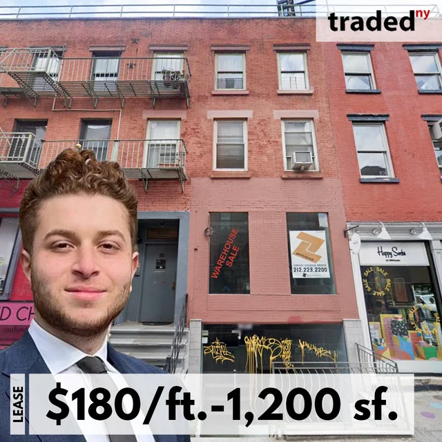 Thatsodnyc Leases Mixed-Use Space At 153 Prince St. In Soho For $180/ft