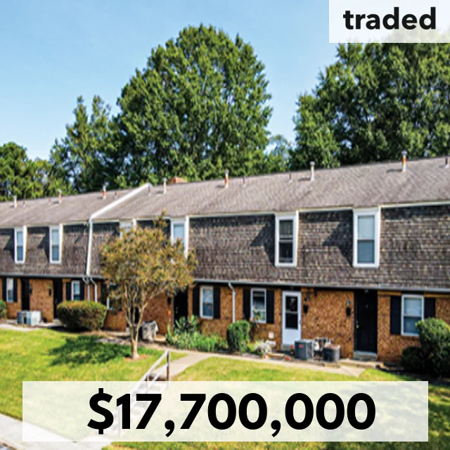 Greencove Group Sells Ivy Gates Townhome Community In Petersburg For $17.7M