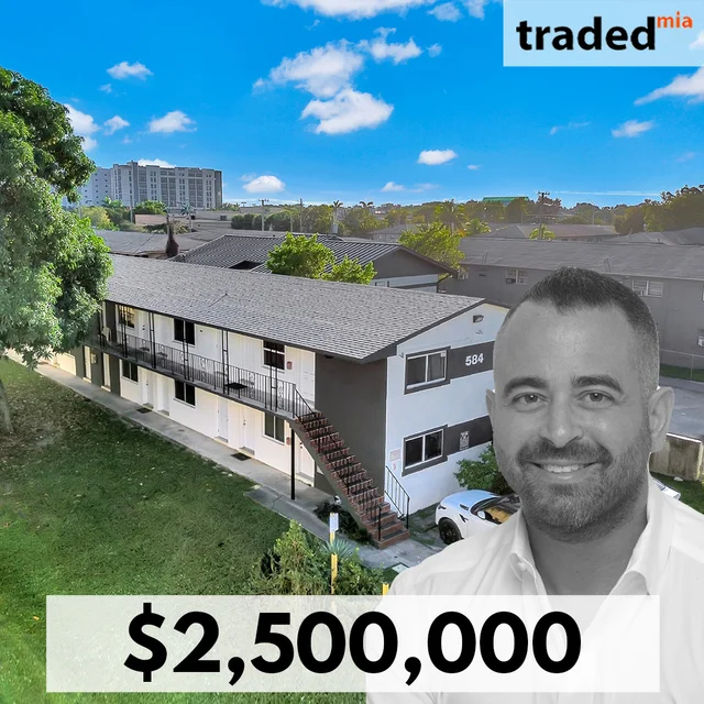 Davier Garcia Acquires Multifamily Property From Alberto Fernandez In Miami For $2.5M