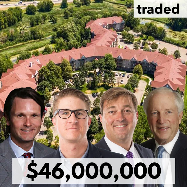 Heartland Realty Investors Acquires Creekside Apartments In Plymouth For $46M