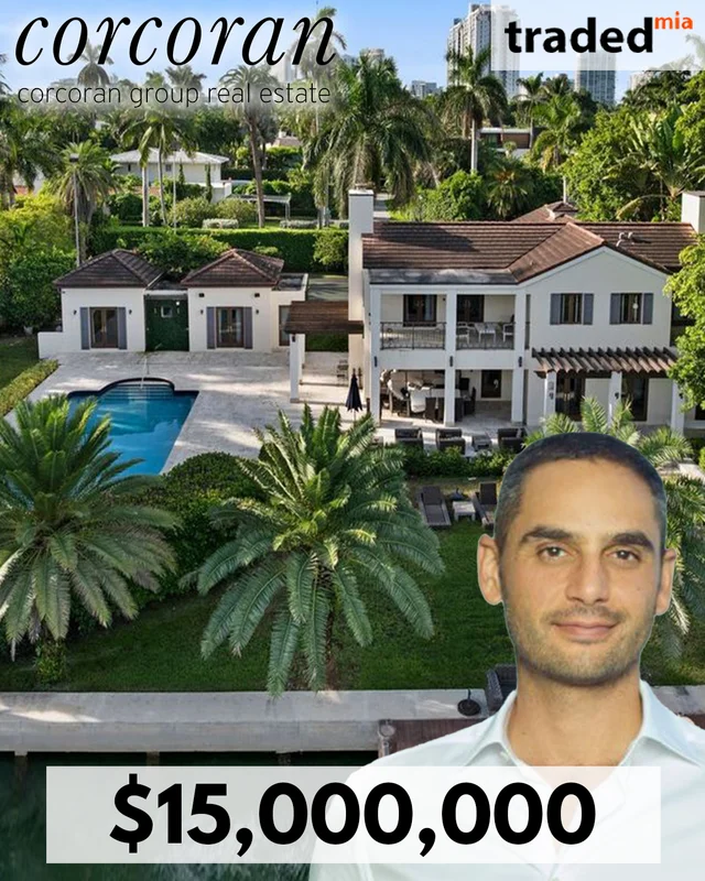 Patrick Dovigi Of Dovfam Acquires Single Family Home In Miami Beach For $15M