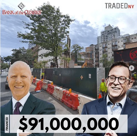 Lightstone Group's Moxy Hotel Project In Manhattan Receives $91M Financing From Bank Of Ozarks