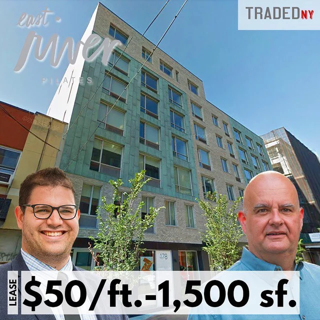East River Pilates Leases Industrial Space In Brooklyn For $50/ft. At 180 North 11th Street