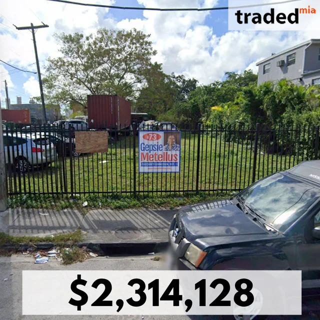 Robert Danial Acquires Vacant Commercial Property In Miami, FL From Nickelli Lovaski Pierre For $2.3M