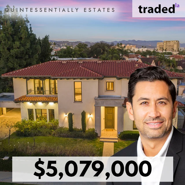 Aram Afshar Represents Seller In $5.08M Sale Of Beverly Hills SFR