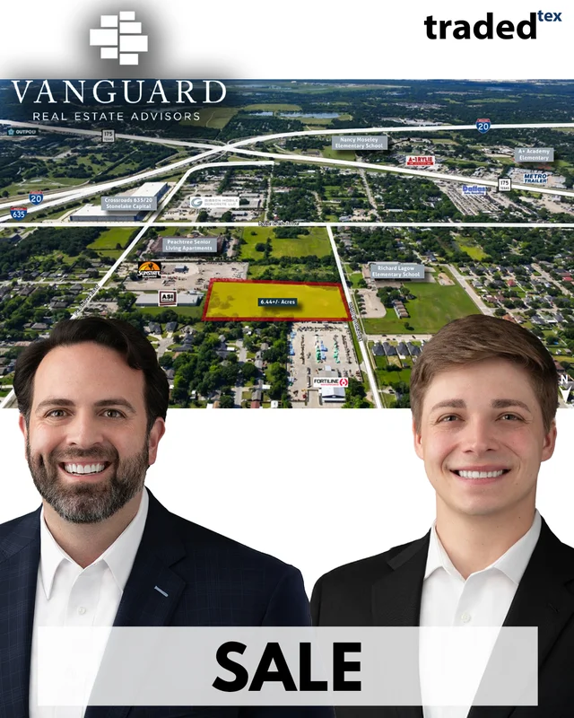 Vanguard Real Estate Advisors Represents Seller In Closing 6.44 Acre Development Site In Balch Springs