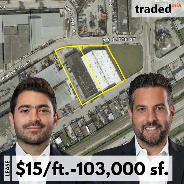 Pure Capital Leases Industrial Space To Brelex Rentals At 2320 Northwest 147th Street