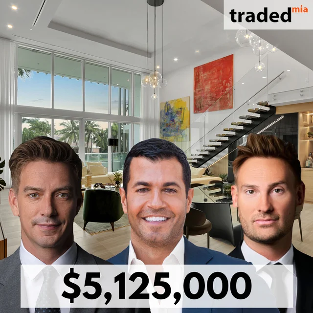 Reid Heidenry And Marko Gojanovic Of ONE Sotheby's International Realty Represent Buyer In Miami Beach Condo Sale For $5.125M