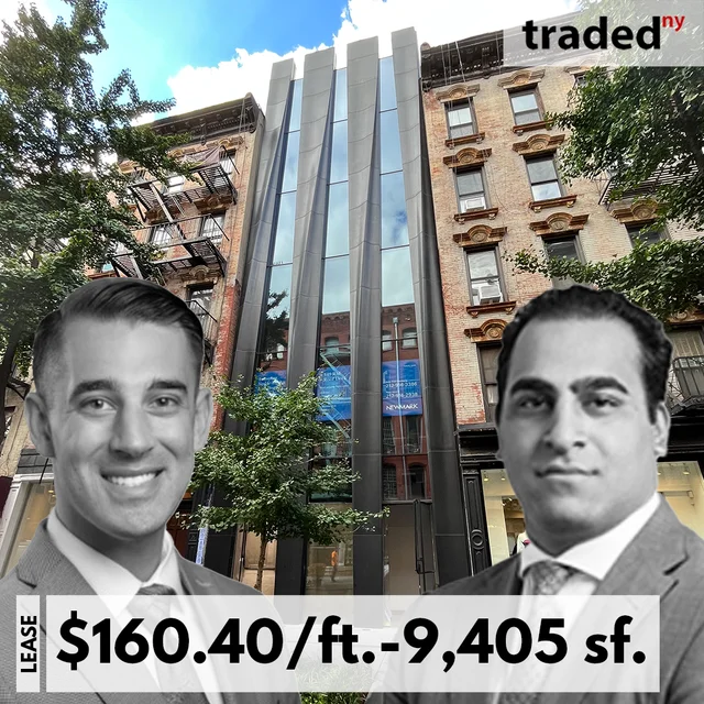 Axel Springer SE Leases Retail Space At 277 Mott Street In Nolita With Brokers Aric Trakhtenberg & Ravi Idnani - Newmark