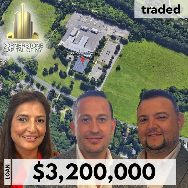 Cornerstone Capital Of NY Secures $3.2M Refinance Loan For Cannabis Distribution Warehouse In Weatogue, CT
