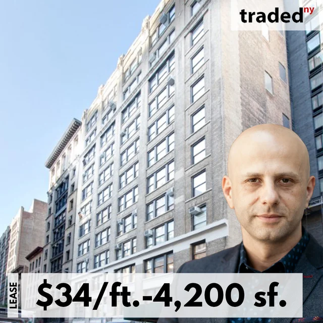 Adam Justin Leases Office Space At 127 West 26th Street In Chelsea Through Broker Emilian Derguti