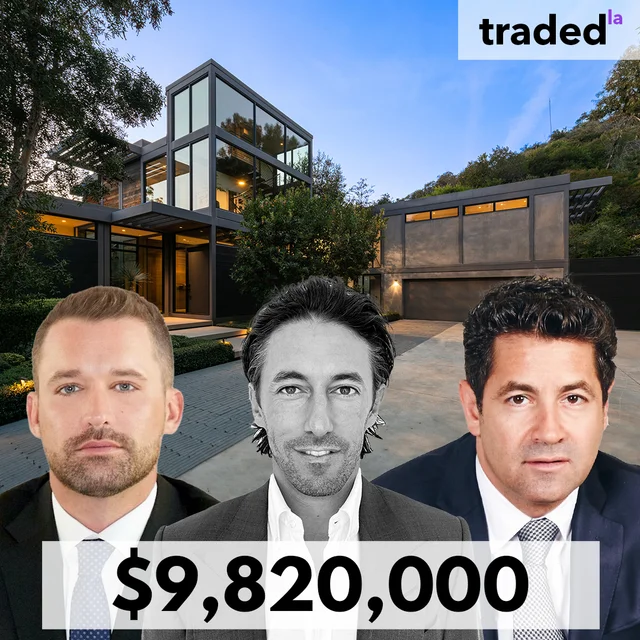 Steven Schaefer And Jay Luchs Of Newmark Represent Seller Andrew Joblon In Beverly Hills Sale For $9.82M