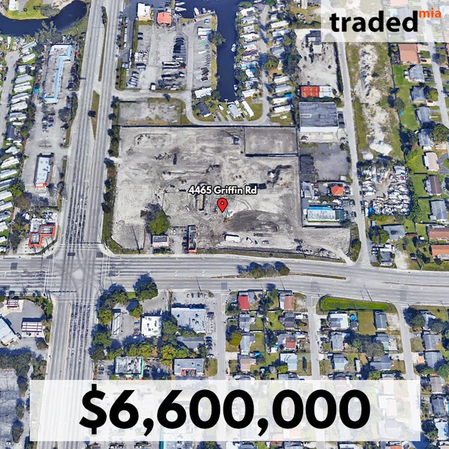 Maurice Kaufman & William O'Connor Acquire Vacant Commercial Property In Fort Lauderdale, FL For $6.6M