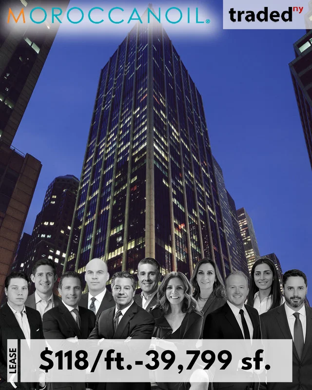 Moroccanoil Leases 39,799 SF Office Space At 1185 6th Avenue In Midtown Manhattan