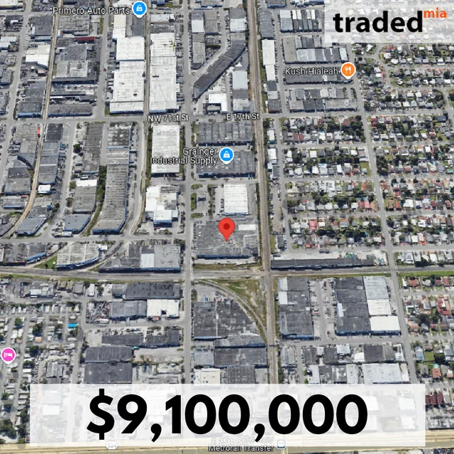 Juan Jose Zaragoza & Tomas Von Hartz Of Azora Exan Acquire Industrial Property In Miami For $9.1M