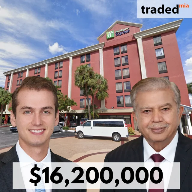 International Institutional Buyer Acquires Holiday Inn Express Miami Springs For $16.2 Million